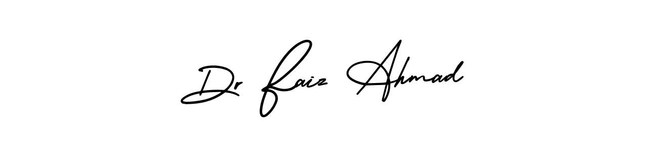 You can use this online signature creator to create a handwritten signature for the name Dr Faiz Ahmad. This is the best online autograph maker. Dr Faiz Ahmad signature style 3 images and pictures png