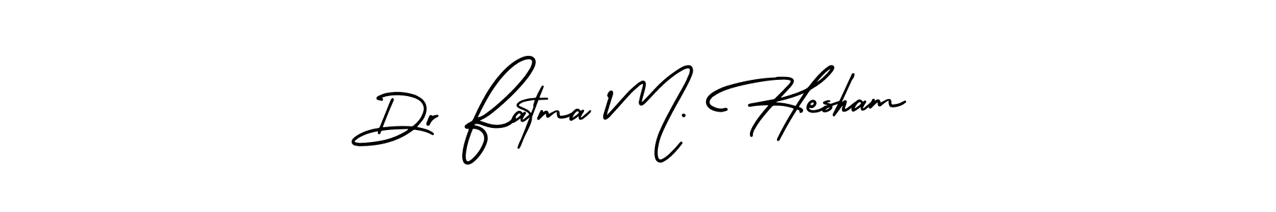 Best and Professional Signature Style for Dr Fatma M. Hesham. AmerikaSignatureDemo-Regular Best Signature Style Collection. Dr Fatma M. Hesham signature style 3 images and pictures png