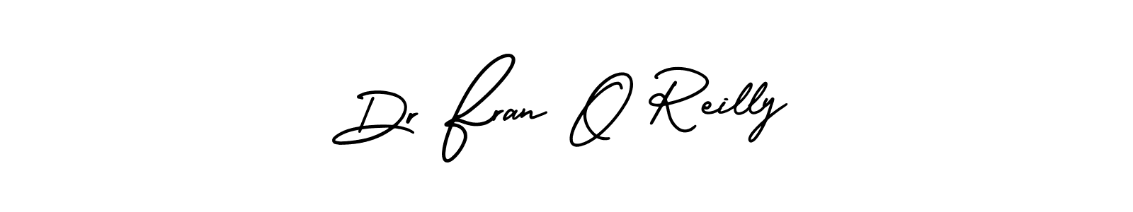 Here are the top 10 professional signature styles for the name Dr Fran O Reilly. These are the best autograph styles you can use for your name. Dr Fran O Reilly signature style 3 images and pictures png