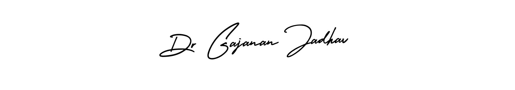Use a signature maker to create a handwritten signature online. With this signature software, you can design (AmerikaSignatureDemo-Regular) your own signature for name Dr Gajanan Jadhav. Dr Gajanan Jadhav signature style 3 images and pictures png
