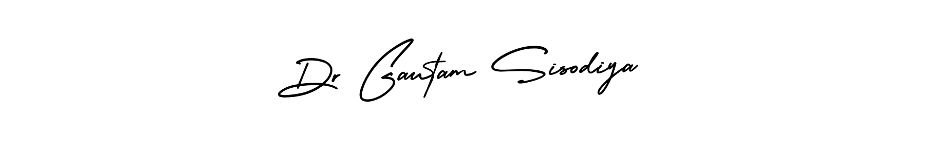 AmerikaSignatureDemo-Regular is a professional signature style that is perfect for those who want to add a touch of class to their signature. It is also a great choice for those who want to make their signature more unique. Get Dr Gautam Sisodiya name to fancy signature for free. Dr Gautam Sisodiya signature style 3 images and pictures png