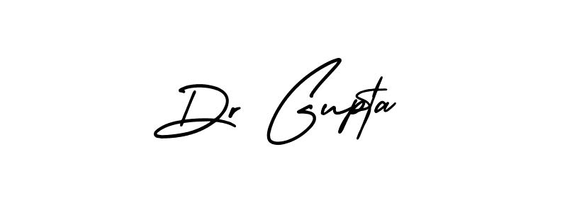 Dr Gupta stylish signature style. Best Handwritten Sign (AmerikaSignatureDemo-Regular) for my name. Handwritten Signature Collection Ideas for my name Dr Gupta. Dr Gupta signature style 3 images and pictures png