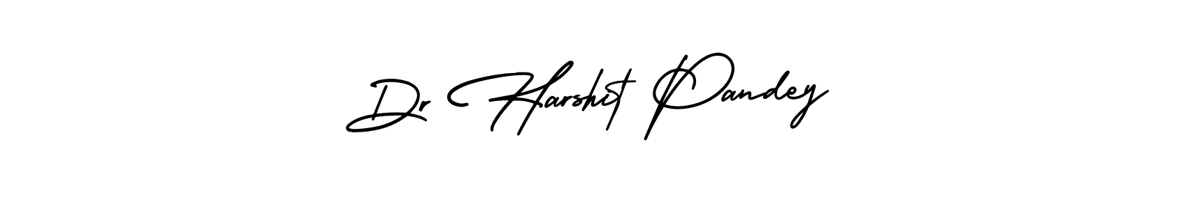 You should practise on your own different ways (AmerikaSignatureDemo-Regular) to write your name (Dr Harshit Pandey) in signature. don't let someone else do it for you. Dr Harshit Pandey signature style 3 images and pictures png