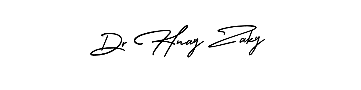 Create a beautiful signature design for name Dr Hnay Zaky. With this signature (AmerikaSignatureDemo-Regular) fonts, you can make a handwritten signature for free. Dr Hnay Zaky signature style 3 images and pictures png