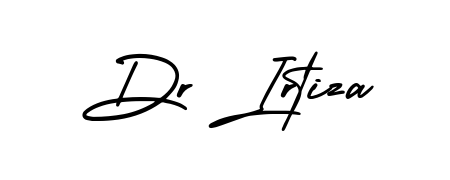 The AmerikaSignatureDemo-Regular signature style provides a bold statement for name Dr Irtiza. Designed for business owners, executives, and leaders. Dr Irtiza signature style 3 images and pictures png