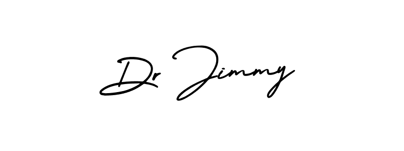It looks lik you need a new signature style for name Dr Jimmy. Design unique handwritten (AmerikaSignatureDemo-Regular) signature with our free signature maker in just a few clicks. Dr Jimmy signature style 3 images and pictures png