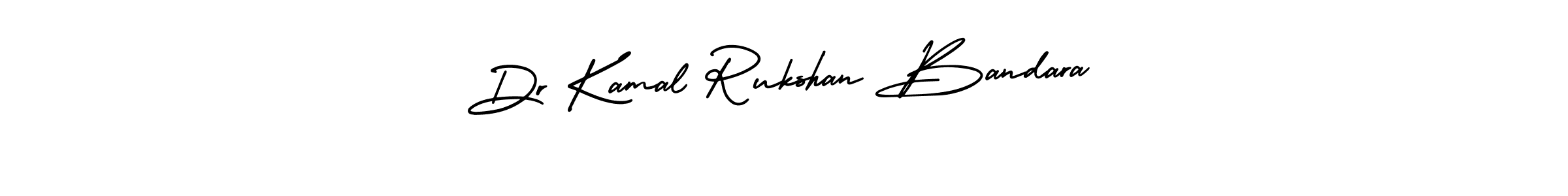 It looks lik you need a new signature style for name Dr Kamal Rukshan Bandara. Design unique handwritten (AmerikaSignatureDemo-Regular) signature with our free signature maker in just a few clicks. Dr Kamal Rukshan Bandara signature style 3 images and pictures png