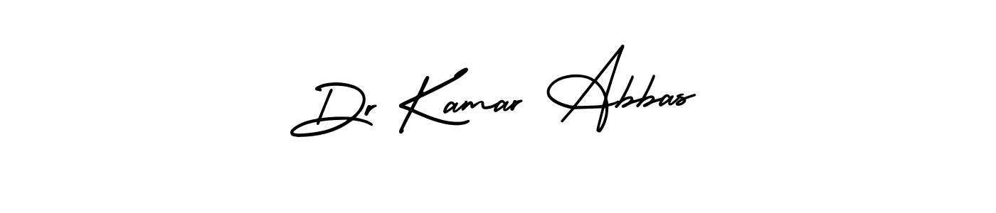 It looks lik you need a new signature style for name Dr Kamar Abbas. Design unique handwritten (AmerikaSignatureDemo-Regular) signature with our free signature maker in just a few clicks. Dr Kamar Abbas signature style 3 images and pictures png