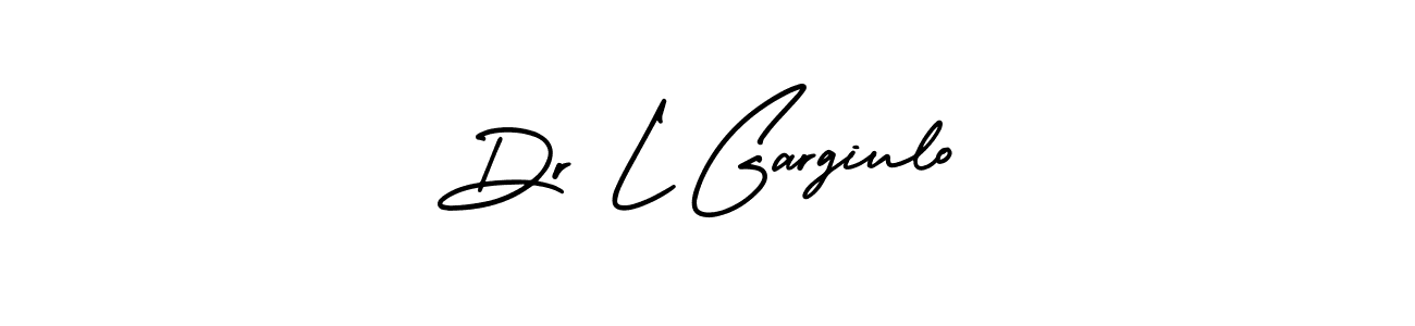 Also we have Dr L Gargiulo name is the best signature style. Create professional handwritten signature collection using AmerikaSignatureDemo-Regular autograph style. Dr L Gargiulo signature style 3 images and pictures png