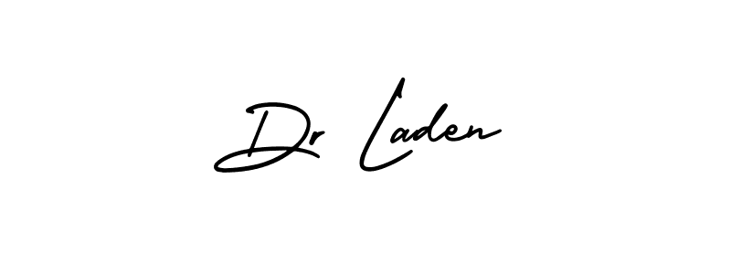 Similarly AmerikaSignatureDemo-Regular is the best handwritten signature design. Signature creator online .You can use it as an online autograph creator for name Dr Laden. Dr Laden signature style 3 images and pictures png