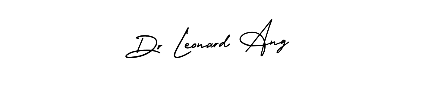 Once you've used our free online signature maker to create your best signature AmerikaSignatureDemo-Regular style, it's time to enjoy all of the benefits that Dr Leonard Ang name signing documents. Dr Leonard Ang signature style 3 images and pictures png