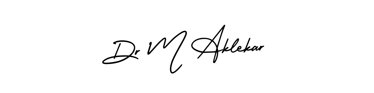 Best and Professional Signature Style for Dr M Aklekar. AmerikaSignatureDemo-Regular Best Signature Style Collection. Dr M Aklekar signature style 3 images and pictures png