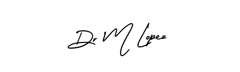 Once you've used our free online signature maker to create your best signature AmerikaSignatureDemo-Regular style, it's time to enjoy all of the benefits that Dr M Lopez name signing documents. Dr M Lopez signature style 3 images and pictures png