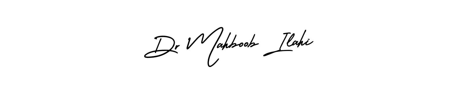 Similarly AmerikaSignatureDemo-Regular is the best handwritten signature design. Signature creator online .You can use it as an online autograph creator for name Dr Mahboob Ilahi. Dr Mahboob Ilahi signature style 3 images and pictures png