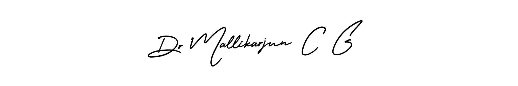 Dr Mallikarjun C G stylish signature style. Best Handwritten Sign (AmerikaSignatureDemo-Regular) for my name. Handwritten Signature Collection Ideas for my name Dr Mallikarjun C G. Dr Mallikarjun C G signature style 3 images and pictures png