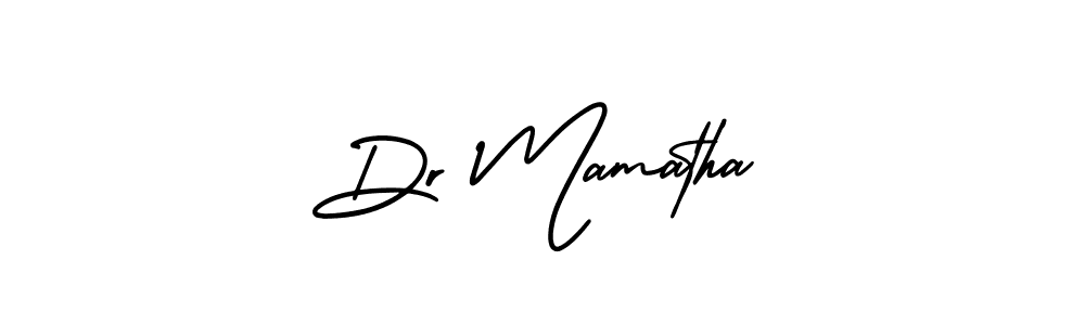 AmerikaSignatureDemo-Regular is a professional signature style that is perfect for those who want to add a touch of class to their signature. It is also a great choice for those who want to make their signature more unique. Get Dr Mamatha name to fancy signature for free. Dr Mamatha signature style 3 images and pictures png
