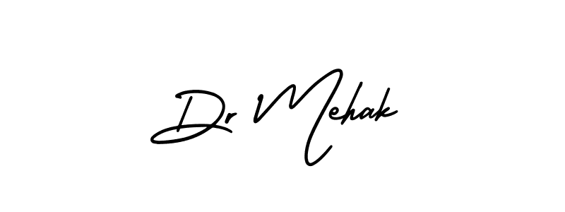 You should practise on your own different ways (AmerikaSignatureDemo-Regular) to write your name (Dr Mehak) in signature. don't let someone else do it for you. Dr Mehak signature style 3 images and pictures png