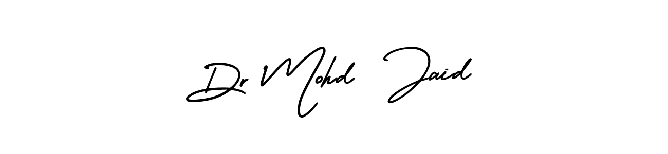 Make a short Dr Mohd  Jaid signature style. Manage your documents anywhere anytime using AmerikaSignatureDemo-Regular. Create and add eSignatures, submit forms, share and send files easily. Dr Mohd  Jaid signature style 3 images and pictures png