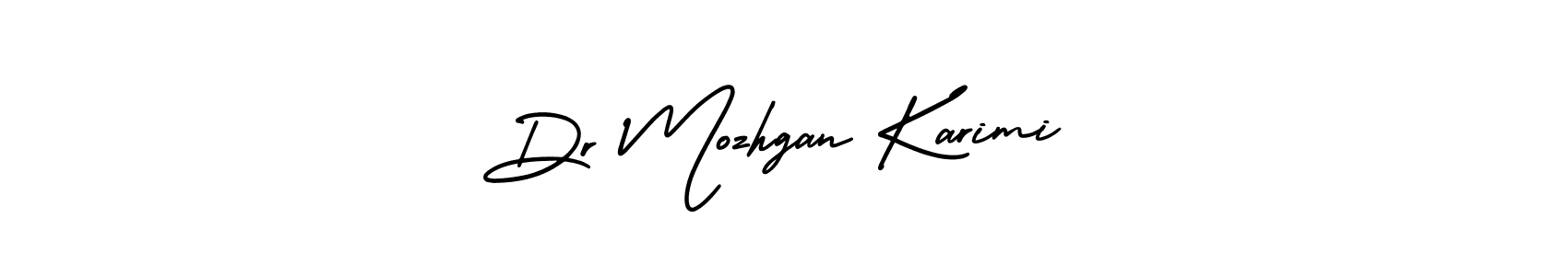 AmerikaSignatureDemo-Regular is a professional signature style that is perfect for those who want to add a touch of class to their signature. It is also a great choice for those who want to make their signature more unique. Get Dr Mozhgan Karimi name to fancy signature for free. Dr Mozhgan Karimi signature style 3 images and pictures png