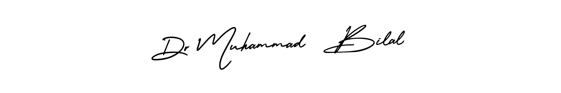 Make a beautiful signature design for name Dr Muhammad  Bilal. Use this online signature maker to create a handwritten signature for free. Dr Muhammad  Bilal signature style 3 images and pictures png