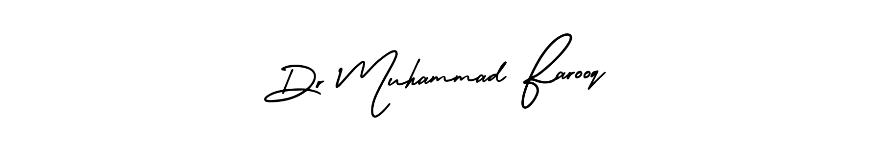 It looks lik you need a new signature style for name Dr Muhammad Farooq. Design unique handwritten (AmerikaSignatureDemo-Regular) signature with our free signature maker in just a few clicks. Dr Muhammad Farooq signature style 3 images and pictures png