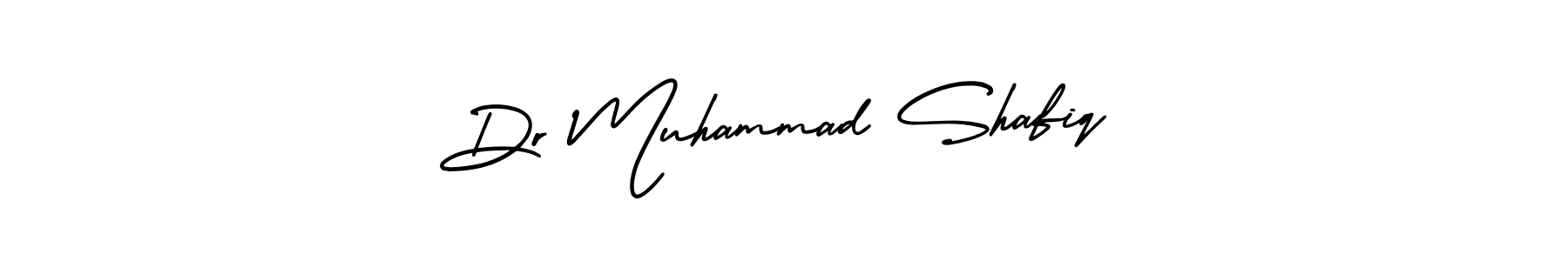 How to make Dr Muhammad Shafiq signature? AmerikaSignatureDemo-Regular is a professional autograph style. Create handwritten signature for Dr Muhammad Shafiq name. Dr Muhammad Shafiq signature style 3 images and pictures png