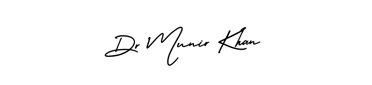 Make a beautiful signature design for name Dr Munir Khan. Use this online signature maker to create a handwritten signature for free. Dr Munir Khan signature style 3 images and pictures png