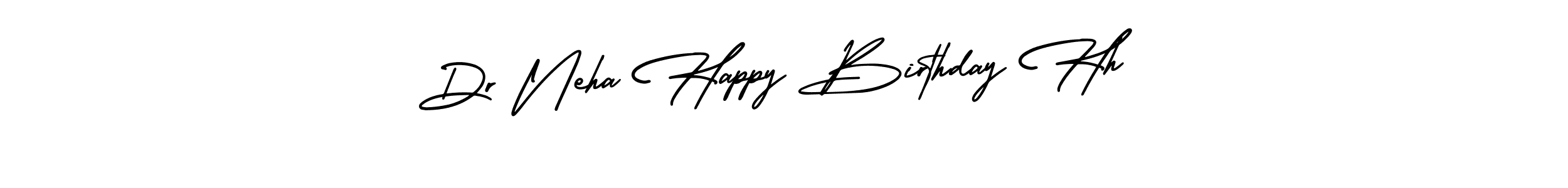 Make a short Dr Neha Happy Birthday Hh signature style. Manage your documents anywhere anytime using AmerikaSignatureDemo-Regular. Create and add eSignatures, submit forms, share and send files easily. Dr Neha Happy Birthday Hh signature style 3 images and pictures png