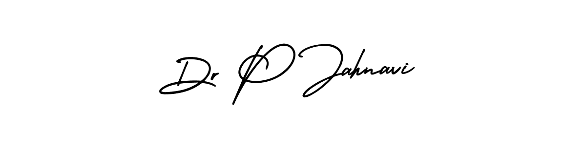 Create a beautiful signature design for name Dr P Jahnavi. With this signature (AmerikaSignatureDemo-Regular) fonts, you can make a handwritten signature for free. Dr P Jahnavi signature style 3 images and pictures png