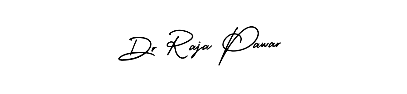 This is the best signature style for the Dr Raja Pawar name. Also you like these signature font (AmerikaSignatureDemo-Regular). Mix name signature. Dr Raja Pawar signature style 3 images and pictures png