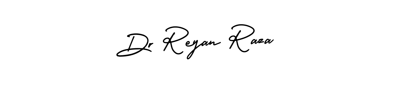 Create a beautiful signature design for name Dr Reyan Raza. With this signature (AmerikaSignatureDemo-Regular) fonts, you can make a handwritten signature for free. Dr Reyan Raza signature style 3 images and pictures png