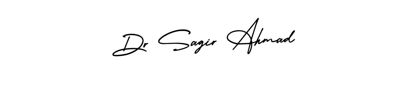 Dr Sagir Ahmad stylish signature style. Best Handwritten Sign (AmerikaSignatureDemo-Regular) for my name. Handwritten Signature Collection Ideas for my name Dr Sagir Ahmad. Dr Sagir Ahmad signature style 3 images and pictures png