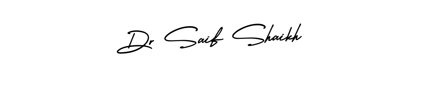 Also we have Dr Saif Shaikh name is the best signature style. Create professional handwritten signature collection using AmerikaSignatureDemo-Regular autograph style. Dr Saif Shaikh signature style 3 images and pictures png