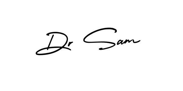 Similarly AmerikaSignatureDemo-Regular is the best handwritten signature design. Signature creator online .You can use it as an online autograph creator for name Dr Sam. Dr Sam signature style 3 images and pictures png