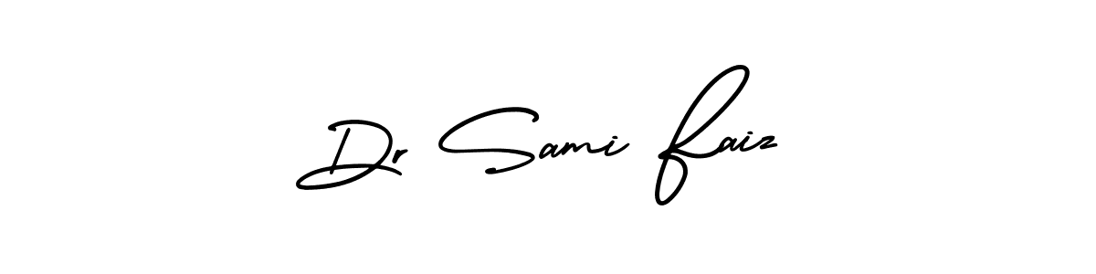 Make a beautiful signature design for name Dr Sami Faiz. Use this online signature maker to create a handwritten signature for free. Dr Sami Faiz signature style 3 images and pictures png