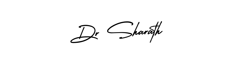 Dr Sharath stylish signature style. Best Handwritten Sign (AmerikaSignatureDemo-Regular) for my name. Handwritten Signature Collection Ideas for my name Dr Sharath. Dr Sharath signature style 3 images and pictures png