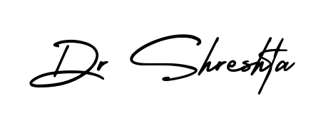 A stylish, flowing autograph style designed for name Dr Shreshta using AmerikaSignatureDemo-Regular typography. Perfect for digital creative projects. Dr Shreshta signature style 3 images and pictures png