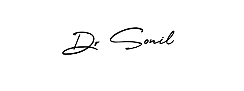 if you are searching for the best signature style for your name Dr Sonil. so please give up your signature search. here we have designed multiple signature styles  using AmerikaSignatureDemo-Regular. Dr Sonil signature style 3 images and pictures png