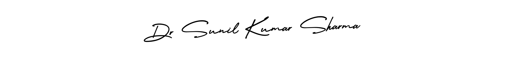 This is the best signature style for the Dr Sunil Kumar Sharma name. Also you like these signature font (AmerikaSignatureDemo-Regular). Mix name signature. Dr Sunil Kumar Sharma signature style 3 images and pictures png