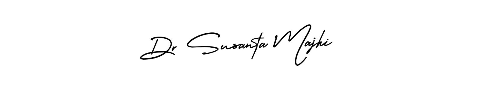 Make a beautiful signature design for name Dr Susanta Majhi. With this signature (AmerikaSignatureDemo-Regular) style, you can create a handwritten signature for free. Dr Susanta Majhi signature style 3 images and pictures png