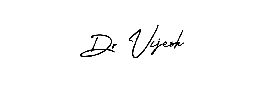 Make a beautiful signature design for name Dr Vijesh. Use this online signature maker to create a handwritten signature for free. Dr Vijesh signature style 3 images and pictures png