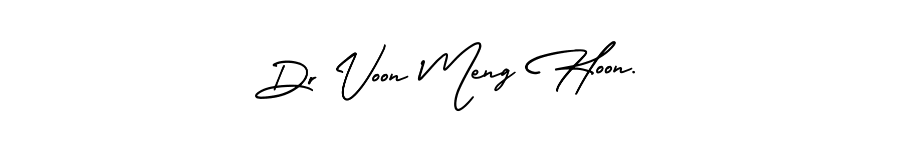 Make a beautiful signature design for name Dr Voon Meng Hoon.. Use this online signature maker to create a handwritten signature for free. Dr Voon Meng Hoon. signature style 3 images and pictures png