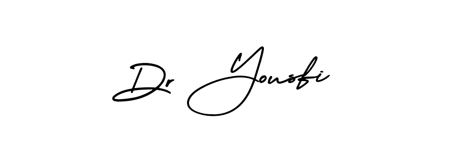 AmerikaSignatureDemo-Regular is a professional signature style that is perfect for those who want to add a touch of class to their signature. It is also a great choice for those who want to make their signature more unique. Get Dr Yousfi name to fancy signature for free. Dr Yousfi signature style 3 images and pictures png