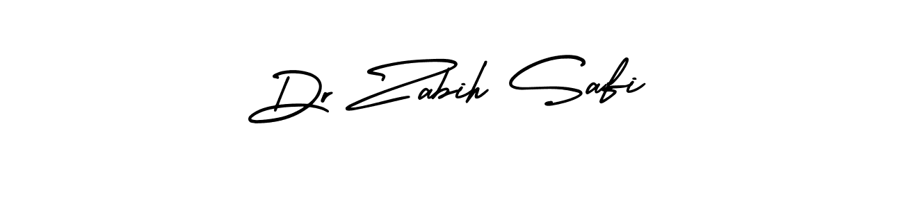 AmerikaSignatureDemo-Regular is a professional signature style that is perfect for those who want to add a touch of class to their signature. It is also a great choice for those who want to make their signature more unique. Get Dr Zabih Safi name to fancy signature for free. Dr Zabih Safi signature style 3 images and pictures png