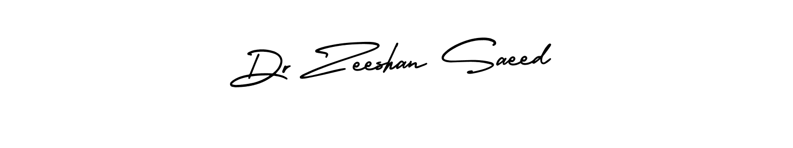 It looks lik you need a new signature style for name Dr Zeeshan Saeed. Design unique handwritten (AmerikaSignatureDemo-Regular) signature with our free signature maker in just a few clicks. Dr Zeeshan Saeed signature style 3 images and pictures png