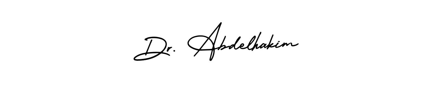 Make a short Dr. Abdelhakim signature style. Manage your documents anywhere anytime using AmerikaSignatureDemo-Regular. Create and add eSignatures, submit forms, share and send files easily. Dr. Abdelhakim signature style 3 images and pictures png