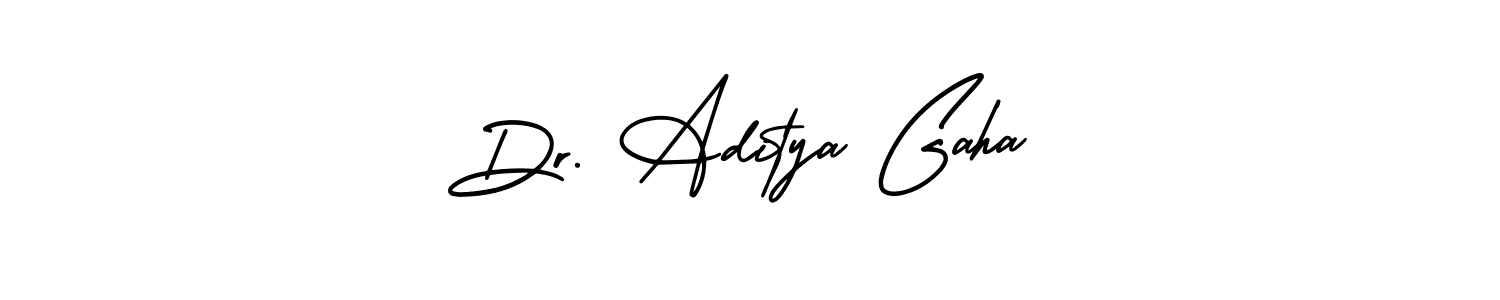 Also You can easily find your signature by using the search form. We will create Dr. Aditya Gaha name handwritten signature images for you free of cost using AmerikaSignatureDemo-Regular sign style. Dr. Aditya Gaha signature style 3 images and pictures png