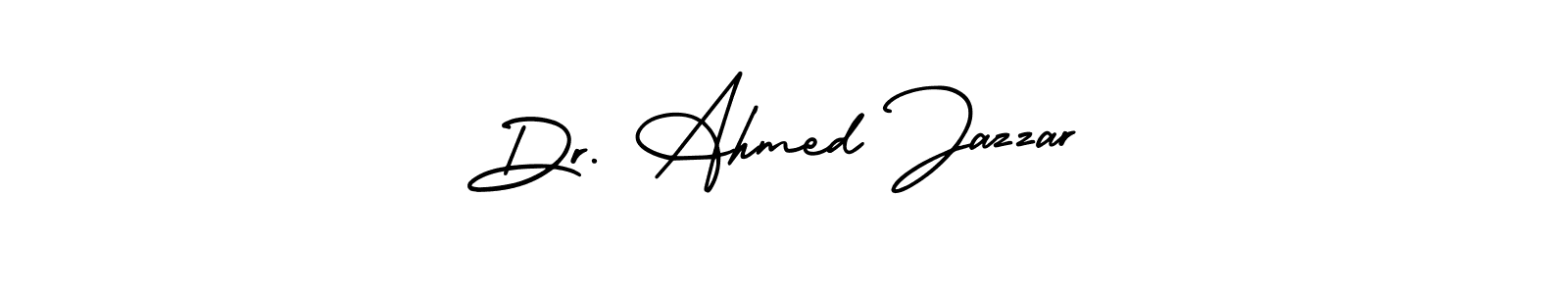 Also we have Dr. Ahmed Jazzar name is the best signature style. Create professional handwritten signature collection using AmerikaSignatureDemo-Regular autograph style. Dr. Ahmed Jazzar signature style 3 images and pictures png