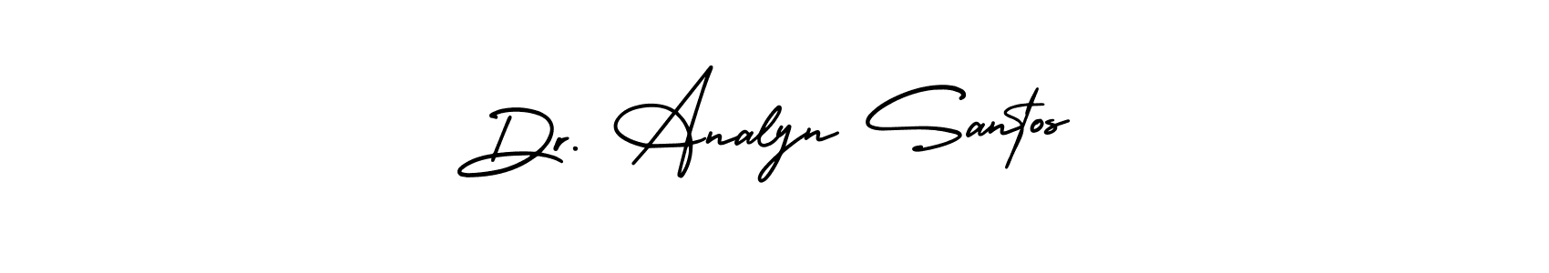 Best and Professional Signature Style for Dr. Analyn Santos. AmerikaSignatureDemo-Regular Best Signature Style Collection. Dr. Analyn Santos signature style 3 images and pictures png