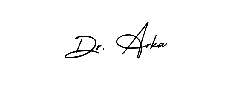 Once you've used our free online signature maker to create your best signature AmerikaSignatureDemo-Regular style, it's time to enjoy all of the benefits that Dr. Arka name signing documents. Dr. Arka signature style 3 images and pictures png